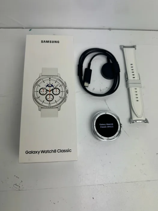 "Samsung Watch 8 46"" Classic White /SM-L500"